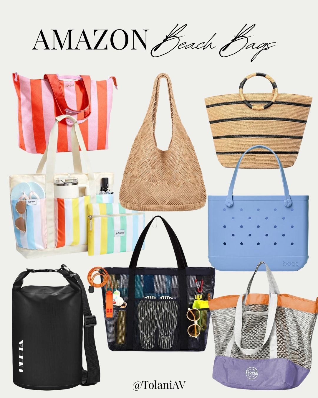 Stylish and functional Amazon beach bags designed for summer days by the water. These beach totes feature spacious interiors, durable materials, and versatile designs ideal for the beach, pool, travel, and everyday use. Practical, lightweight, and budget-friendly options for the season.


amazon beach bags, beach tote bag, summer beach bag, waterproof beach bag, pool bag, travel beach tote, oversized beach bag, mesh beach bag, straw beach bag, affordable beach bags 

 #LTKSeasonal #LTKBeauty #LTKTravel