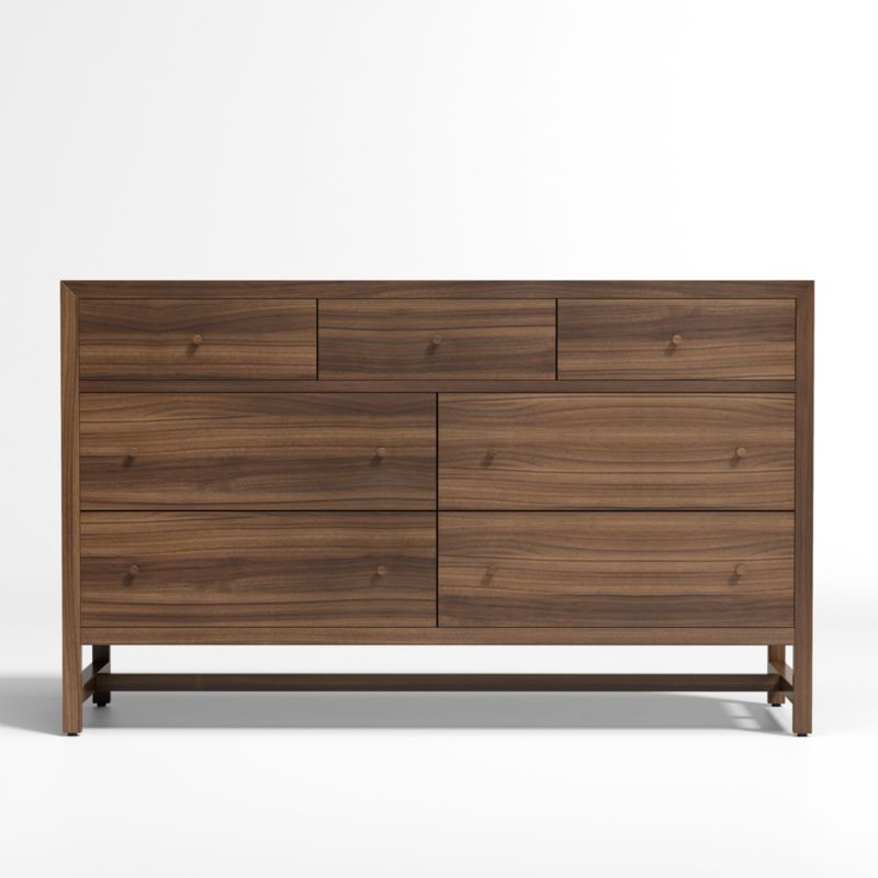 Kids Taylor Walnut 7-Drawer Dresser + Reviews | Crate & Kids | Crate & Barrel