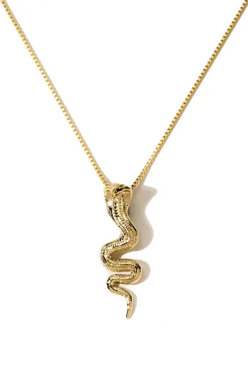 Child of Wild Cobra Pendant Necklace in Gold at Nordstrom | Nordstrom