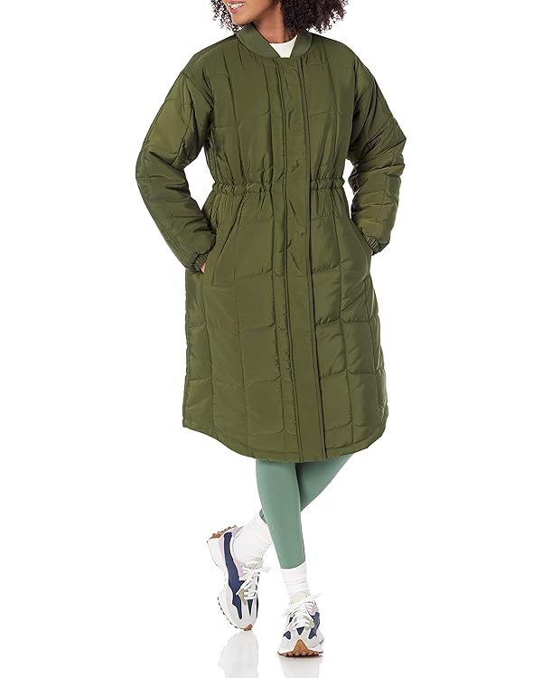 Amazon Essentials Women's Quilted Coat (Available in Plus Size) | Amazon (US)