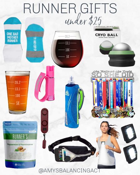The best gifts for runners for under $25! Approved by runners!

Handheld water bottle | running lights | running belt | runner recovery | running wine glass | runner safety gear

#LTKfindsunder50 #LTKGiftGuide #LTKfitness