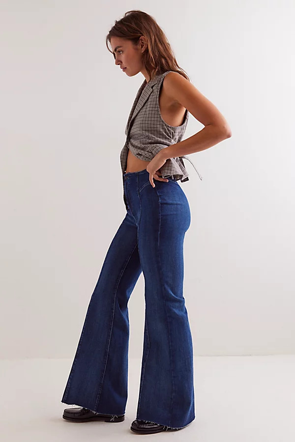 CRVY Wild Honey Denim | Free People (Global - UK&FR Excluded)