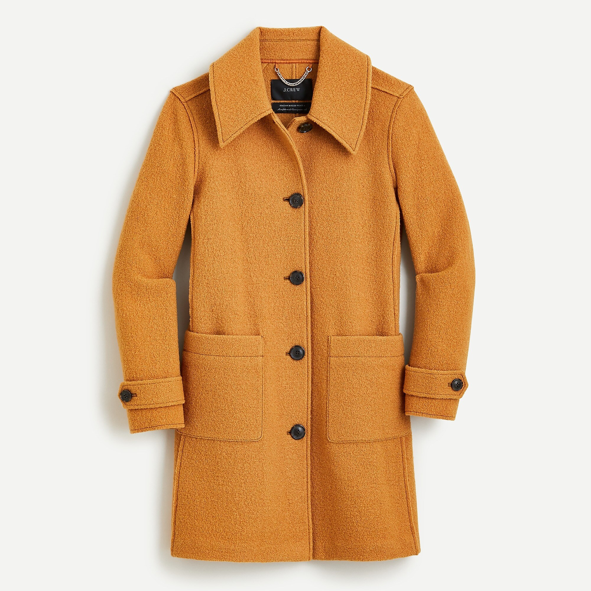 Lady coat in Italian boiled wool | J. Crew US