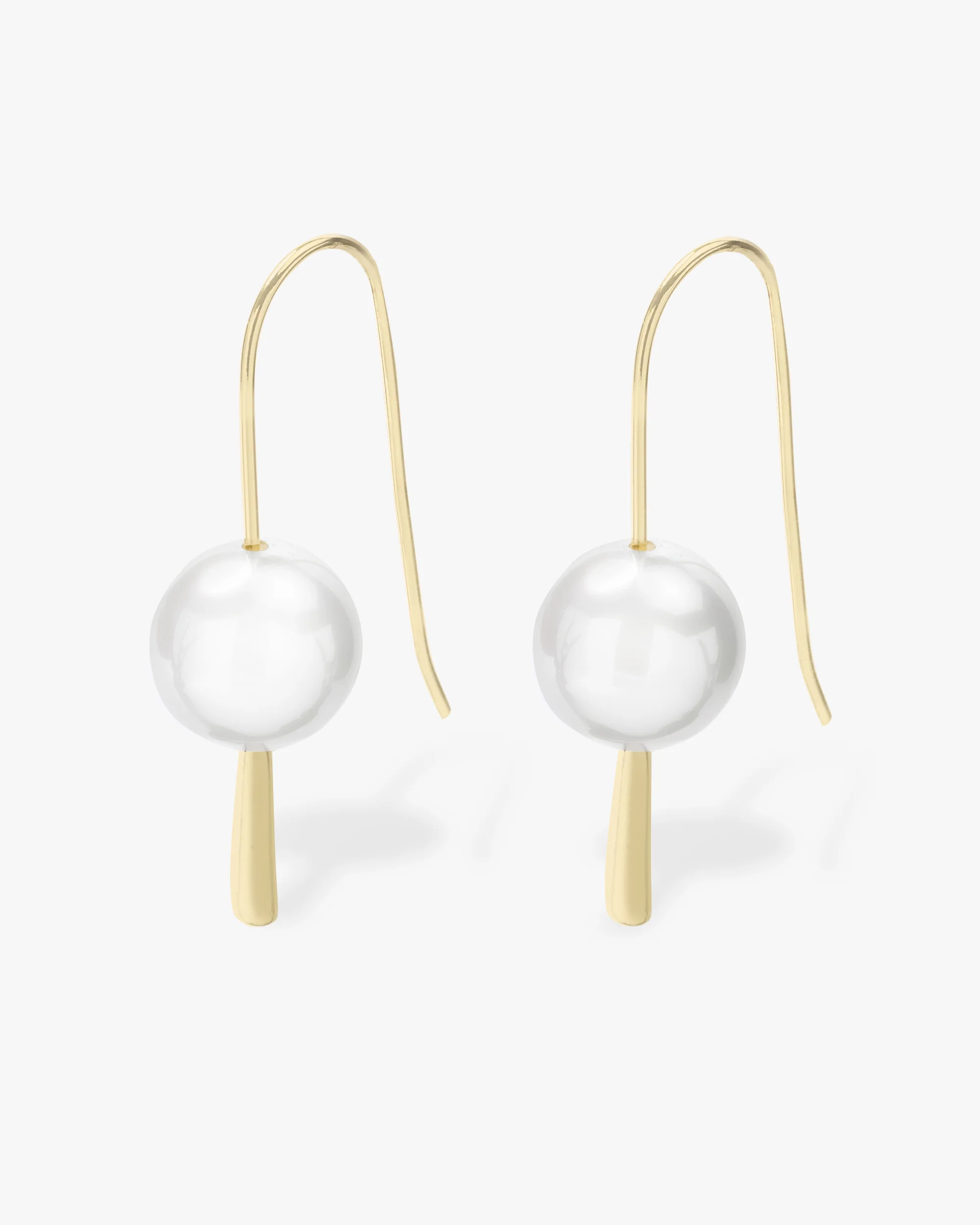 Perfect Pearl Hook Earrings | Melinda Maria