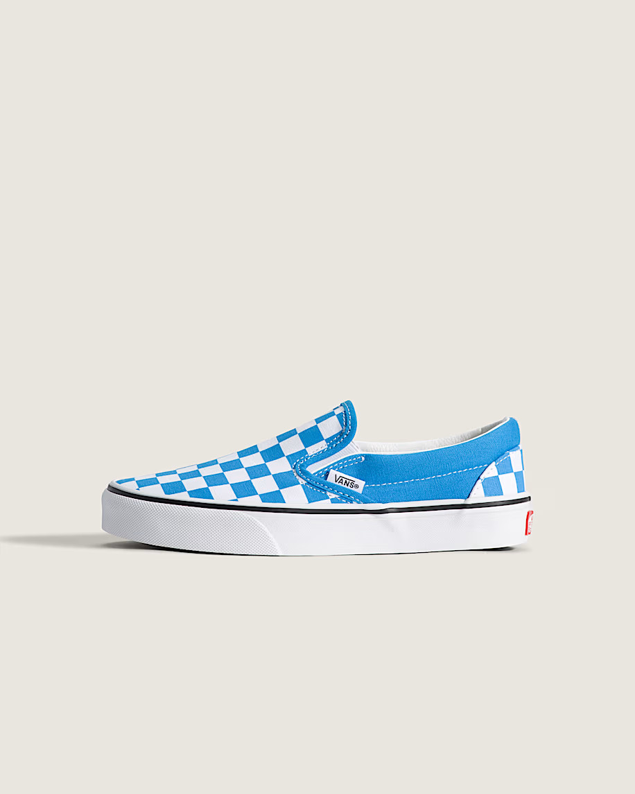 Big Kids Classic Slip-On Checkerboard Shoe | Vans (US)