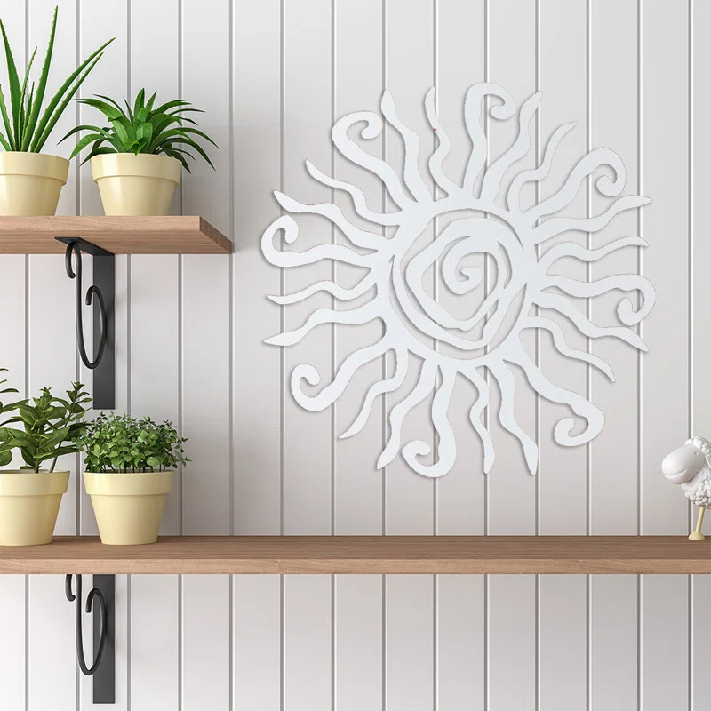 Ritenour Wacky Sun Wall Accent | Wayfair North America