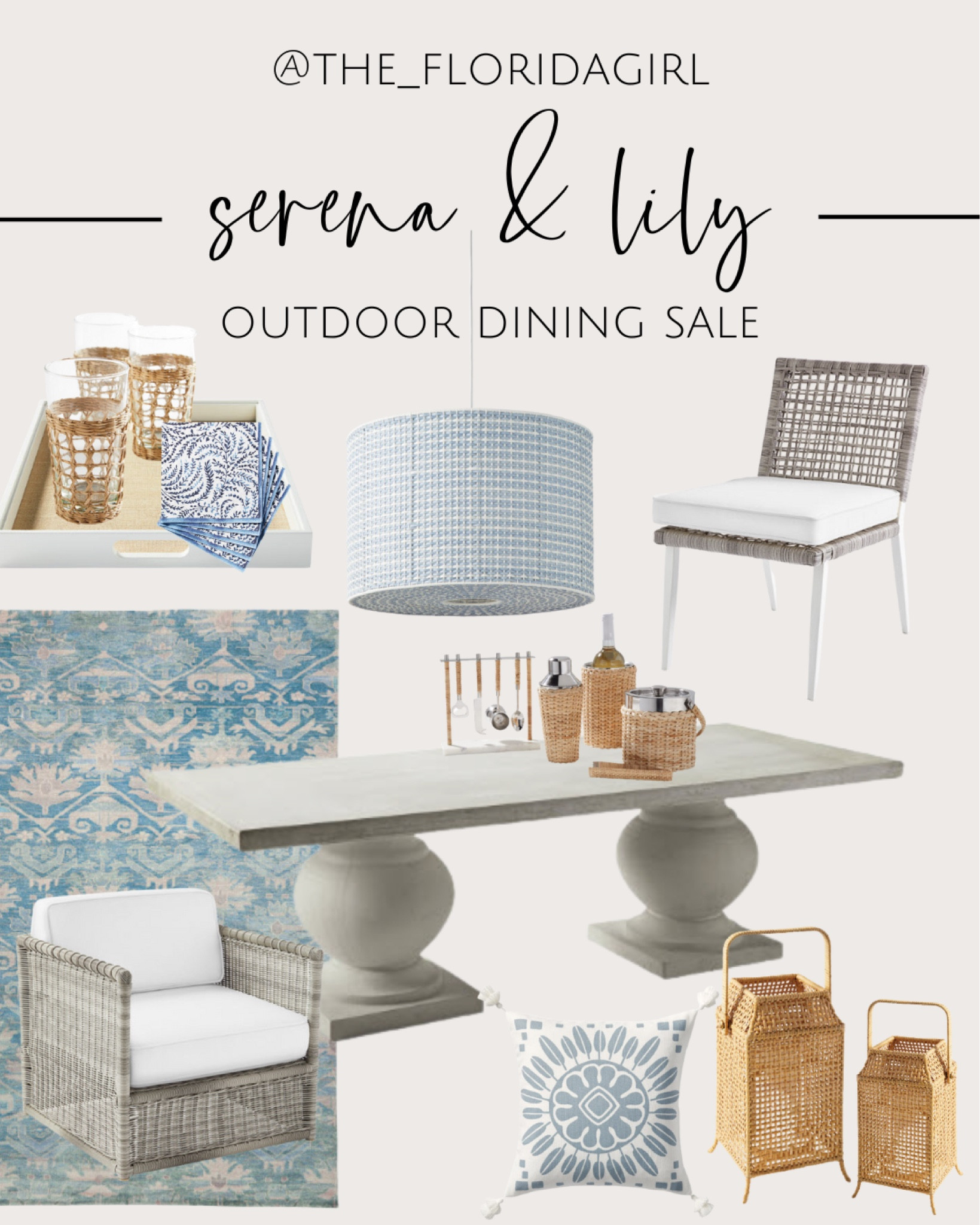 Serena & Lily Sale #sale #outdoor #patio #dining #outdoordining #table #chairs #rugs #outdoorrug #rattan #wicker #patioset #serena #serenaandlily #outdoortable #patiotable

#LTKhome #LTKsalealert #LTKFind