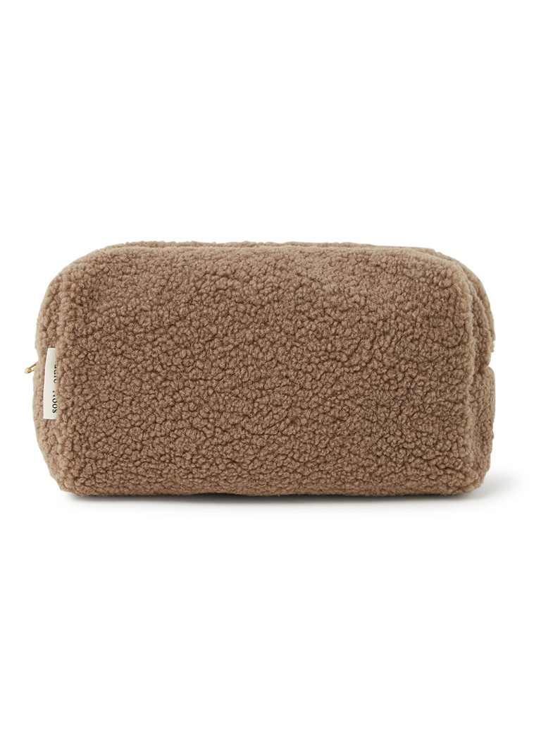 Studio Noos Chunky etui van teddy • Beige • de Bijenkorf | De Bijenkorf (NL)