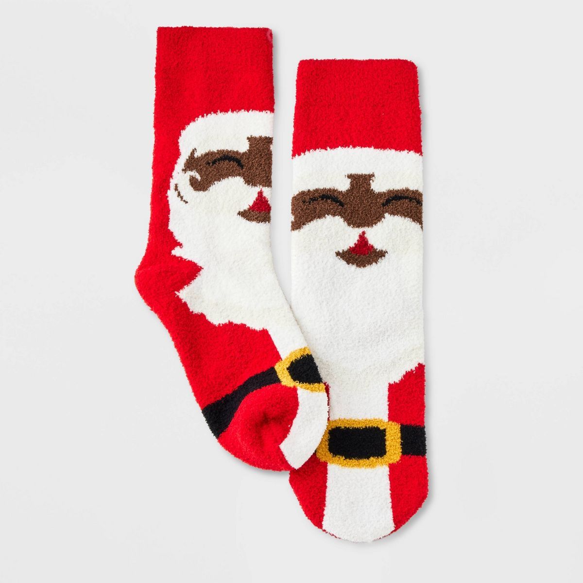 Women's Santa Cozy Crew Socks with Gift Card Holder - Wondershop™ Red 4-10 | Target