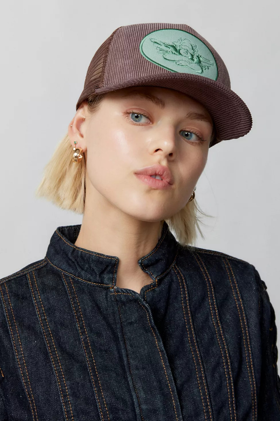 Boys Lie Corduroy Trucker Hat | Urban Outfitters (US and RoW)