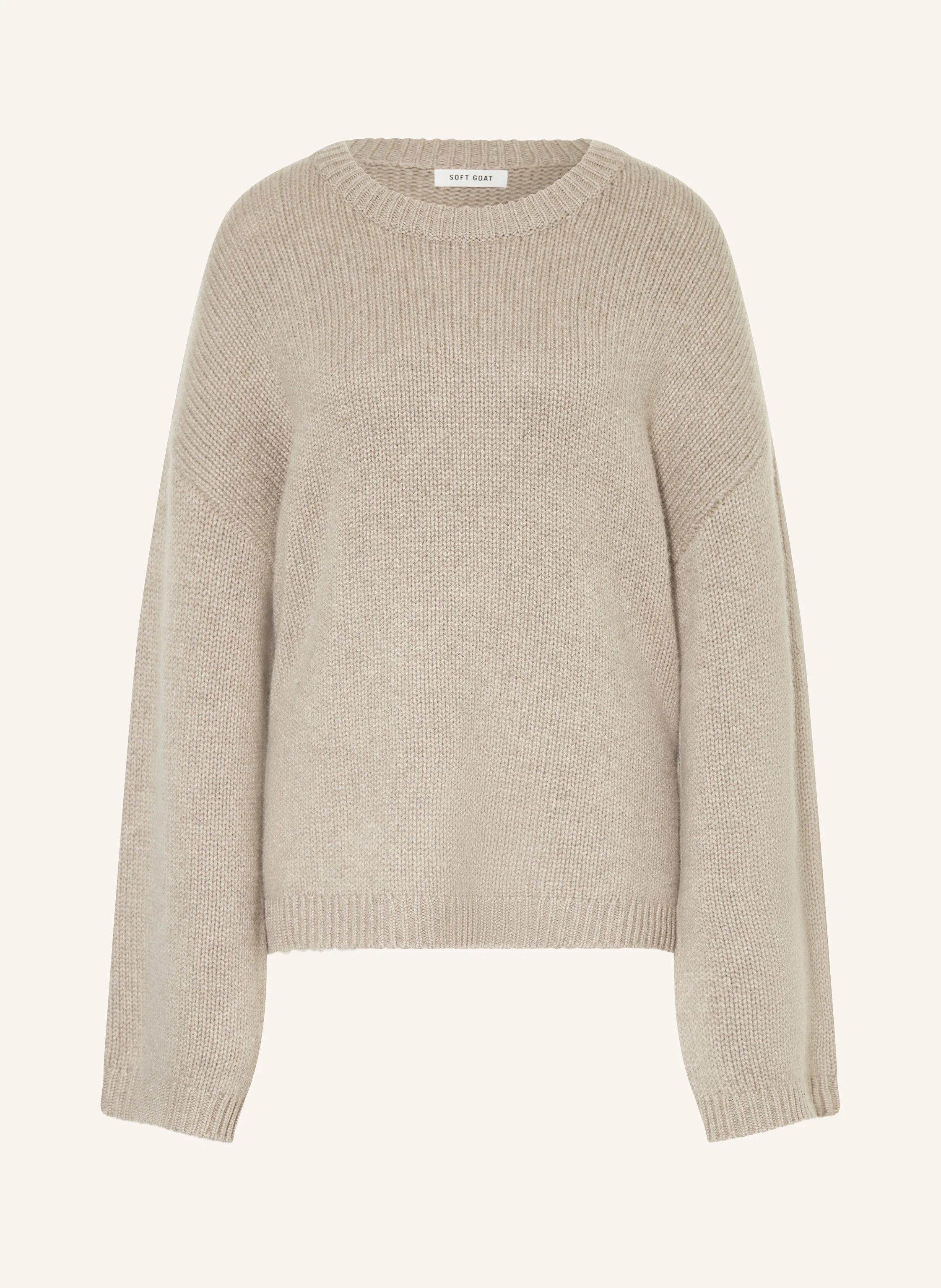 SOFT GOAT Cashmere-Pullover in beige | Breuninger (DACH)