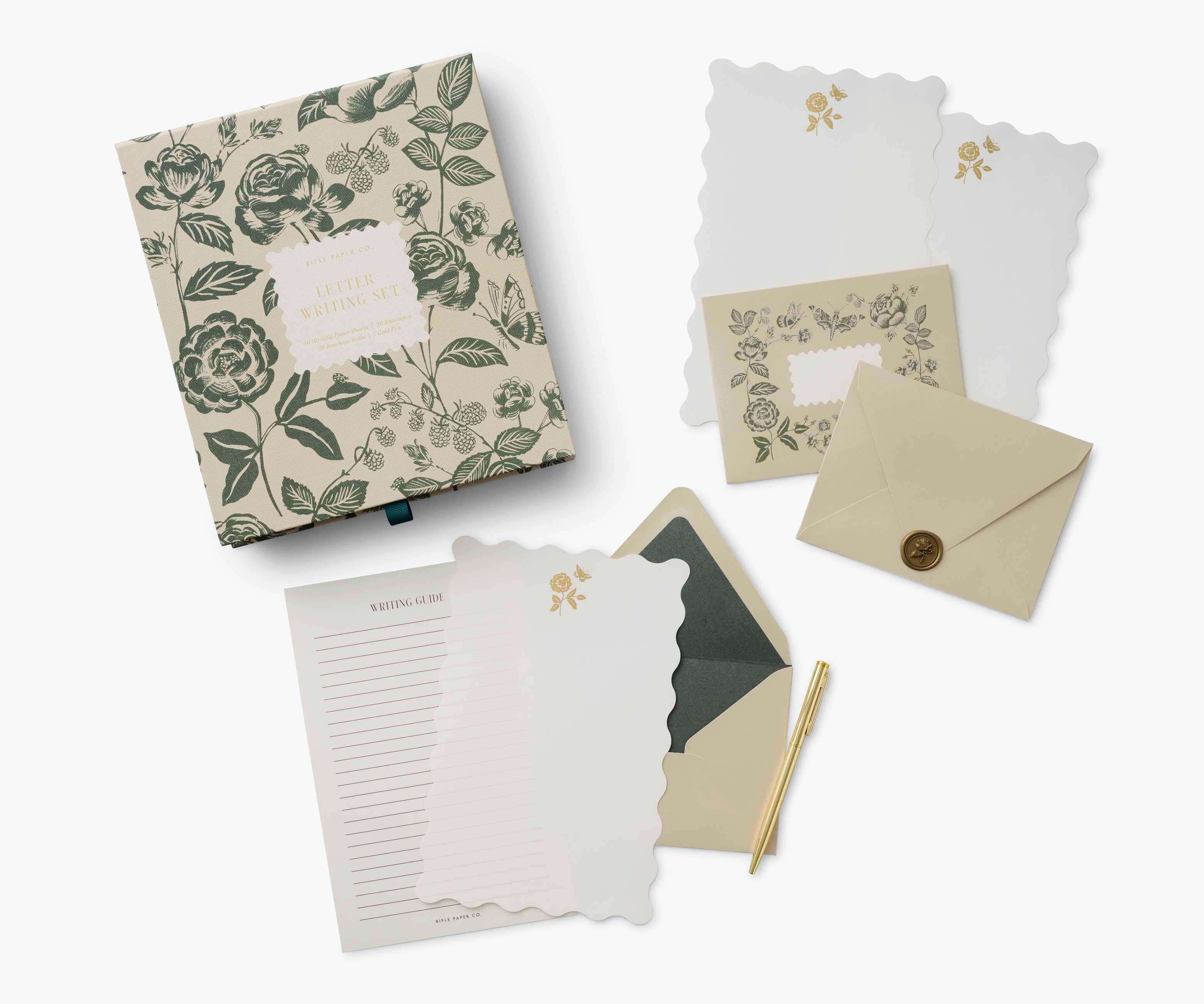 Letter Writing Set - English Rose | Rifle Paper Co.