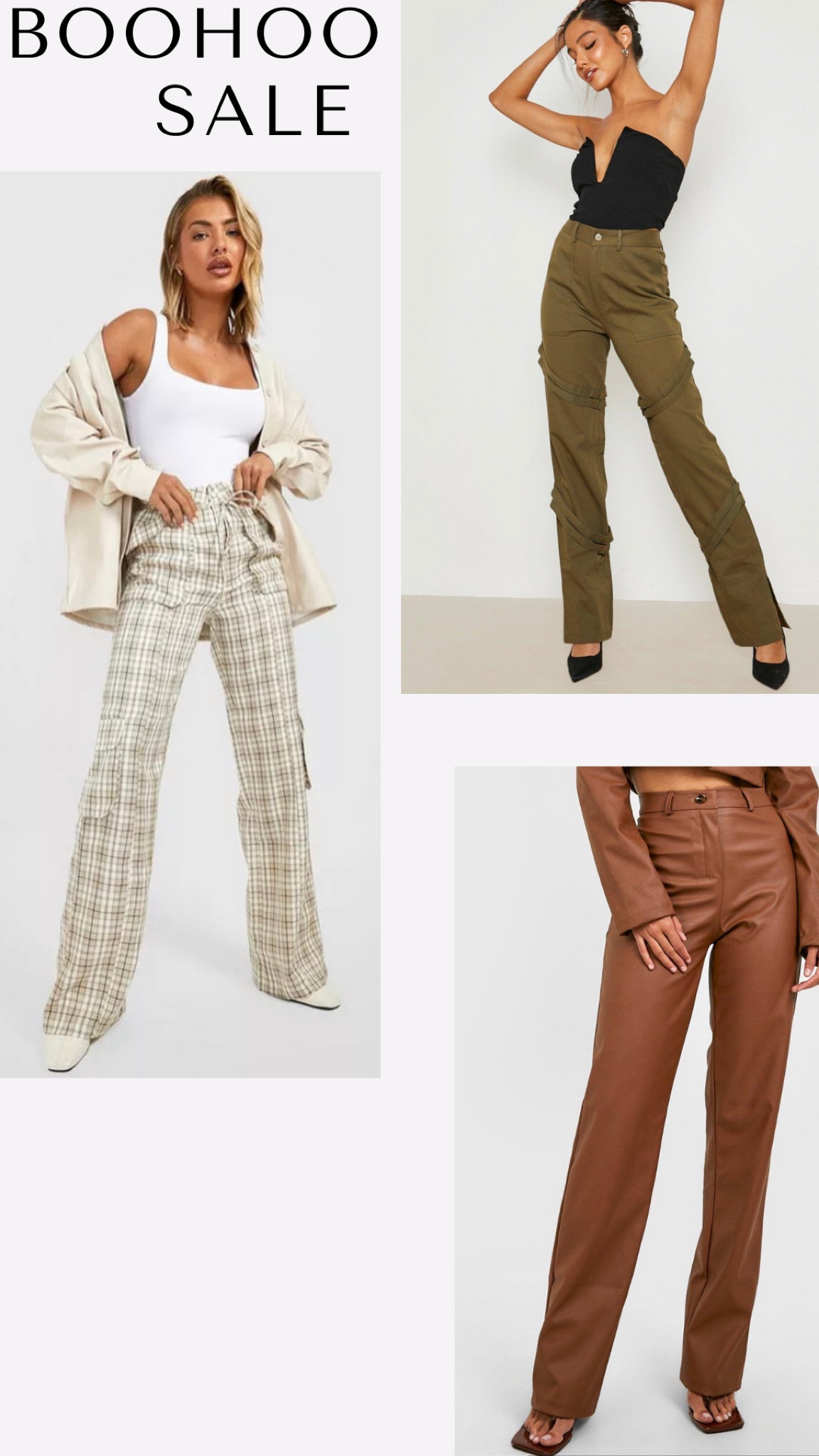 Boohoo sale 
#pants #sale

#LTKsalealert #LTKSeasonal #LTKfit