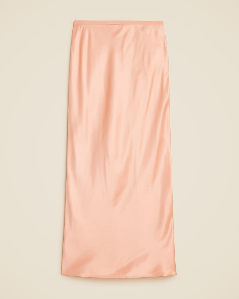 Midi slip skirt in viscose charmeuse | J. Crew US