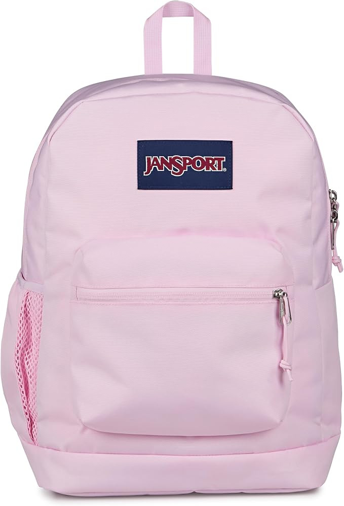 JanSport Cross Town Plus Backpack - Large Main Compartment, Side Water Bottle Pocket, 15-Inch Pad... | Amazon (US)