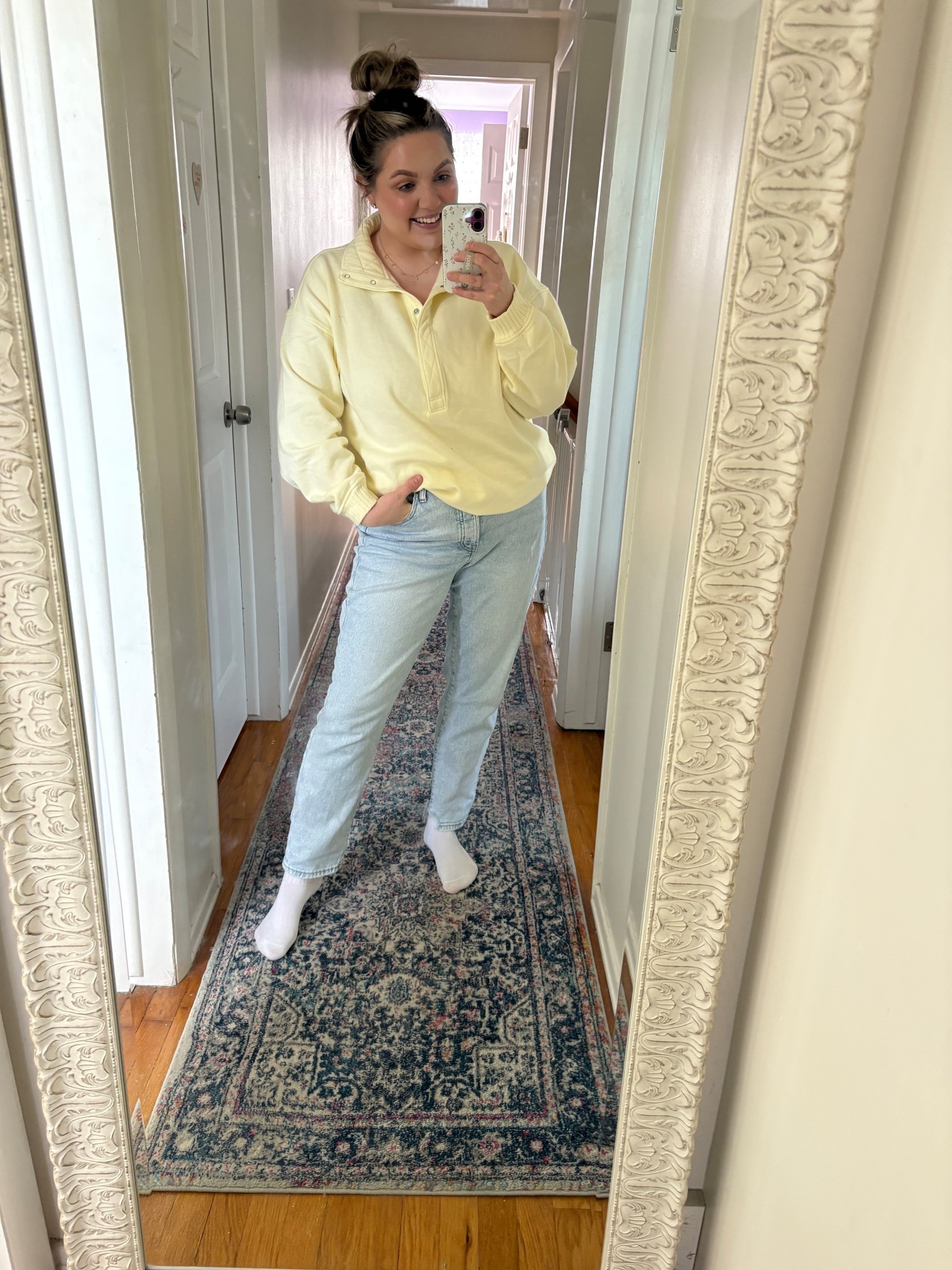 When you love it, you get it n all the colors. lol  

My absolute favorite sweatshirt is back and is some fun spring colors. I ordered the hot fuchsia color SO fast! 

Runs oversized. I grabbed mine in a small  

@Aerie 



#LTKSeasonal #LTKMidsize #LTKSpringSale