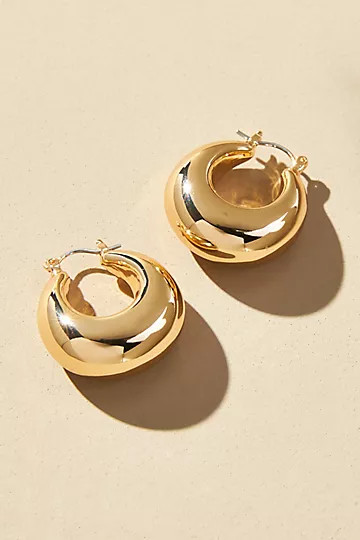 Tight Chunky Huggie Earrings | Anthropologie (US)
