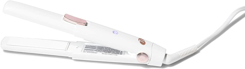 T3 SinglePass Compact Portable Flat Iron with Travel Cap - Ceramic Straightening and Styling Iron... | Amazon (US)