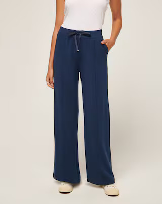 CONNECTING FLIGHT CLOUD TERRY WIDE LEG PANT | TravisMathew