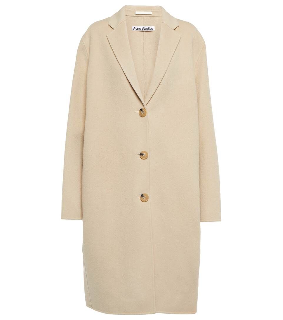 Single-breasted wool coat | Mytheresa (UK)