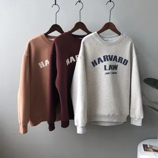 Birai - Lettering Sweatshirt | YesStyle Global