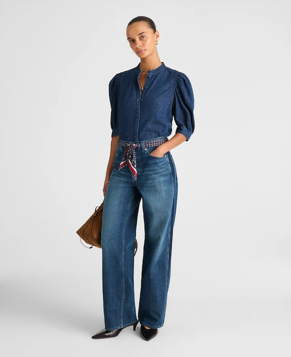 Low-Slung Baggy Jeans | Madewell | Madewell
