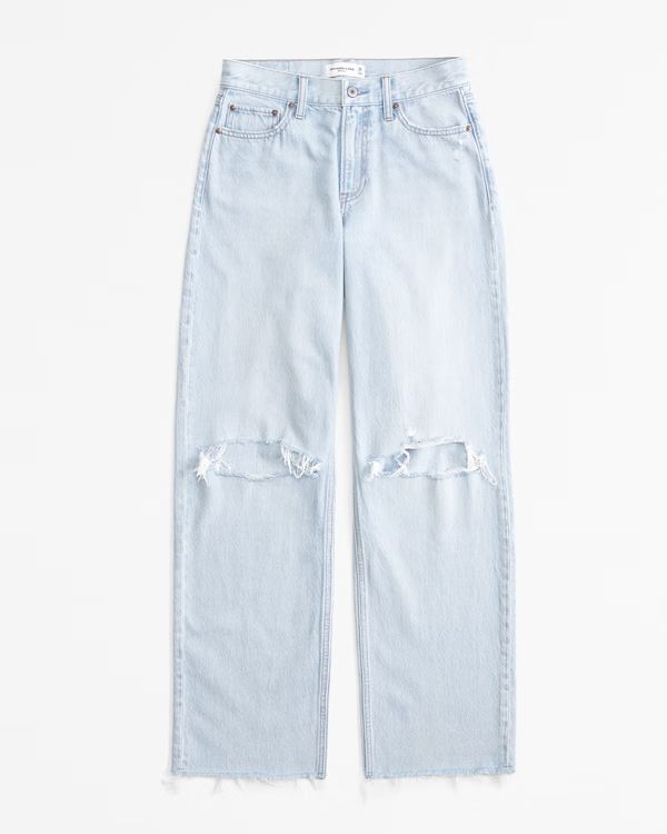 Mid Rise Loose Jean | Abercrombie & Fitch (US)