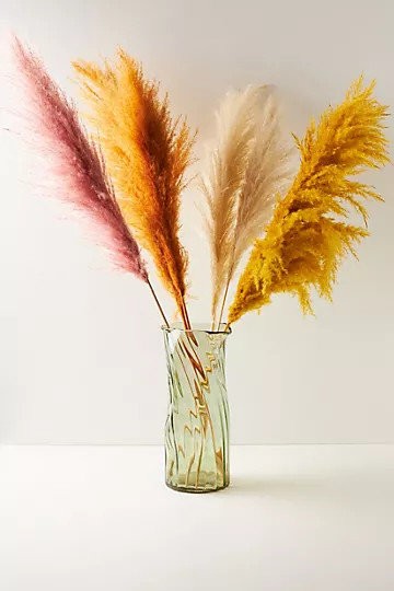 Dried Pampas Grass Three-Stem Bouquet | Anthropologie (US)