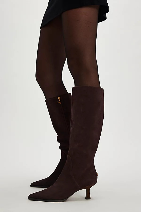 Yulia Tall Kitten Heel Boots | Free People (Global - UK&FR Excluded)