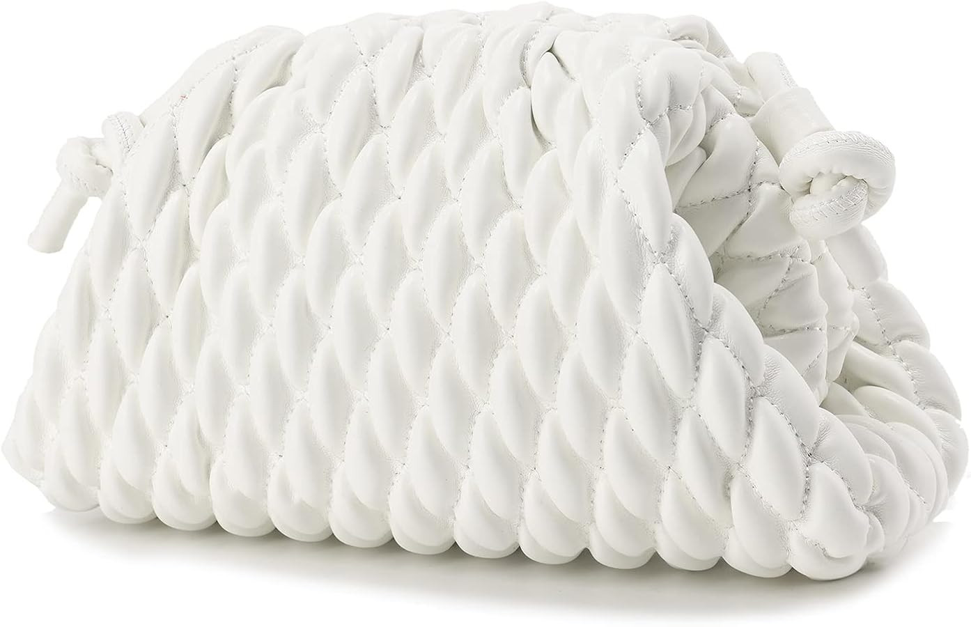 SUMICH Crossbody Purse for Women Quilted Clutch Handbag Dumpling Bag Cloud Purse Ruched Bag Handm... | Amazon (US)