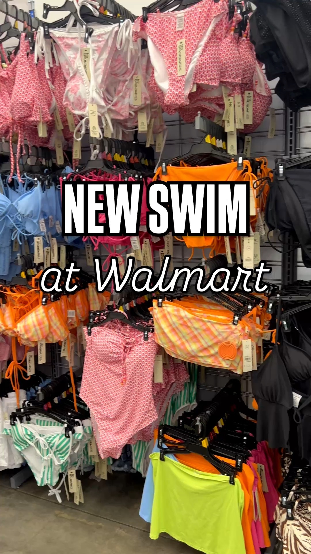 New swim at Walmart 