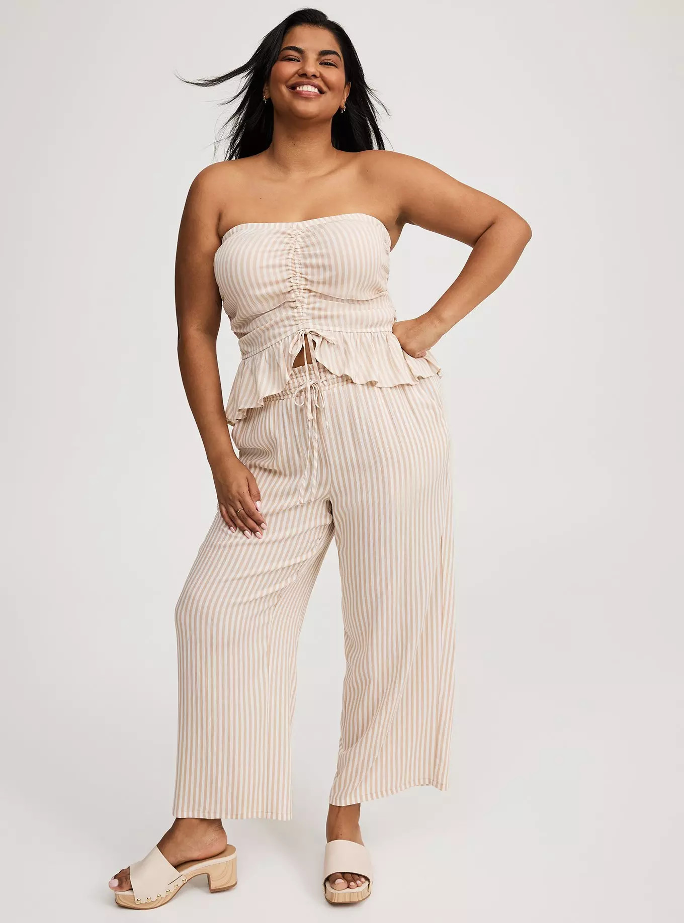 Straight Leg High-Rise Ankle Pant | Torrid (US & Canada)