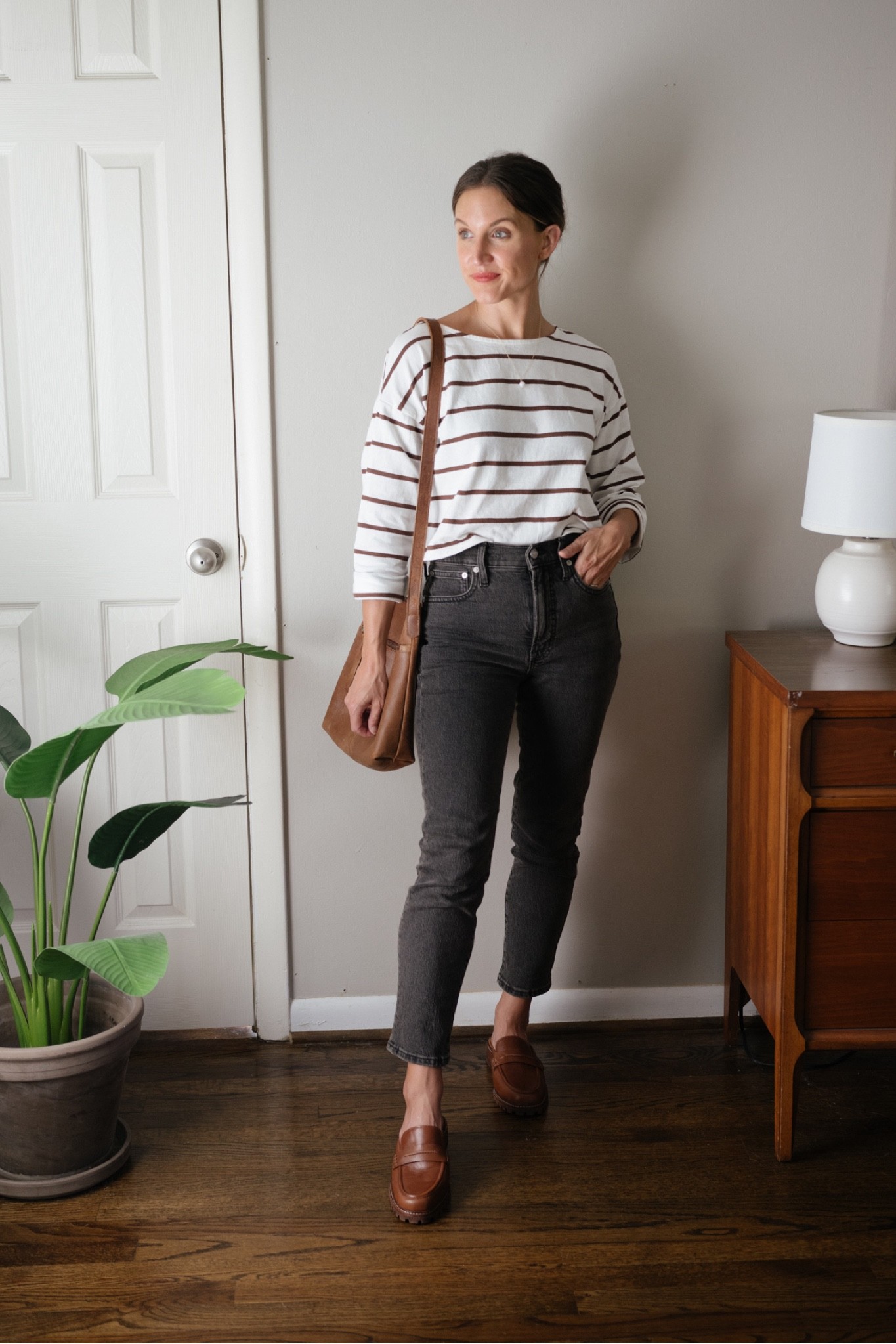 Thursday’s Outfit 9/8

Top is cropped; size up for a longer length. I sized down in this style of denim from Madewell; wearing the 24 petite. These mules in this color way have limited sizing right now. Linking the black ones and also a similar pair that is a loafer. Use code ASHLEYR15 for 15% off the bag. Necklace is from Sheena Marshall Jewelry  

#LTKfit #LTKSeasonal