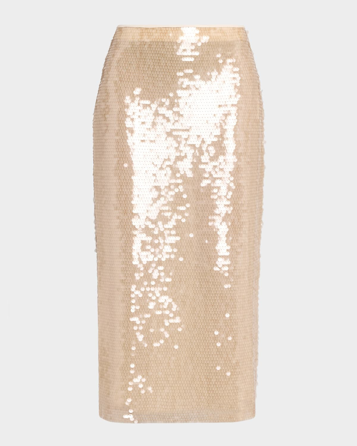 Kiah Sequined Midi Skirt | Neiman Marcus