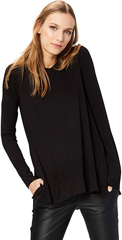 Amazon Brand - Daily Ritual Women's Long-Sleeve Split-Hem Tunic | Amazon (US)