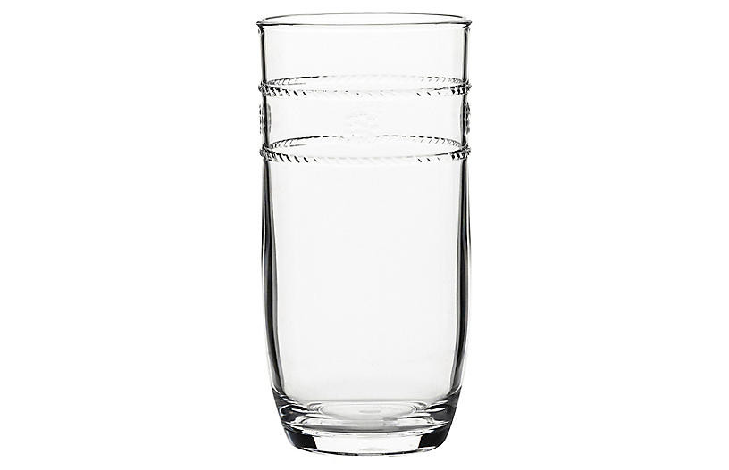 Isabella Acrylic Large Tumbler - Clear - Juliska | One Kings Lane