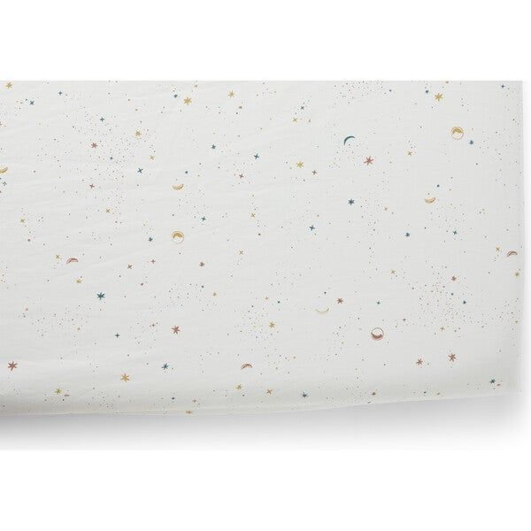 Celestial Organic Crib Sheet | Maisonette