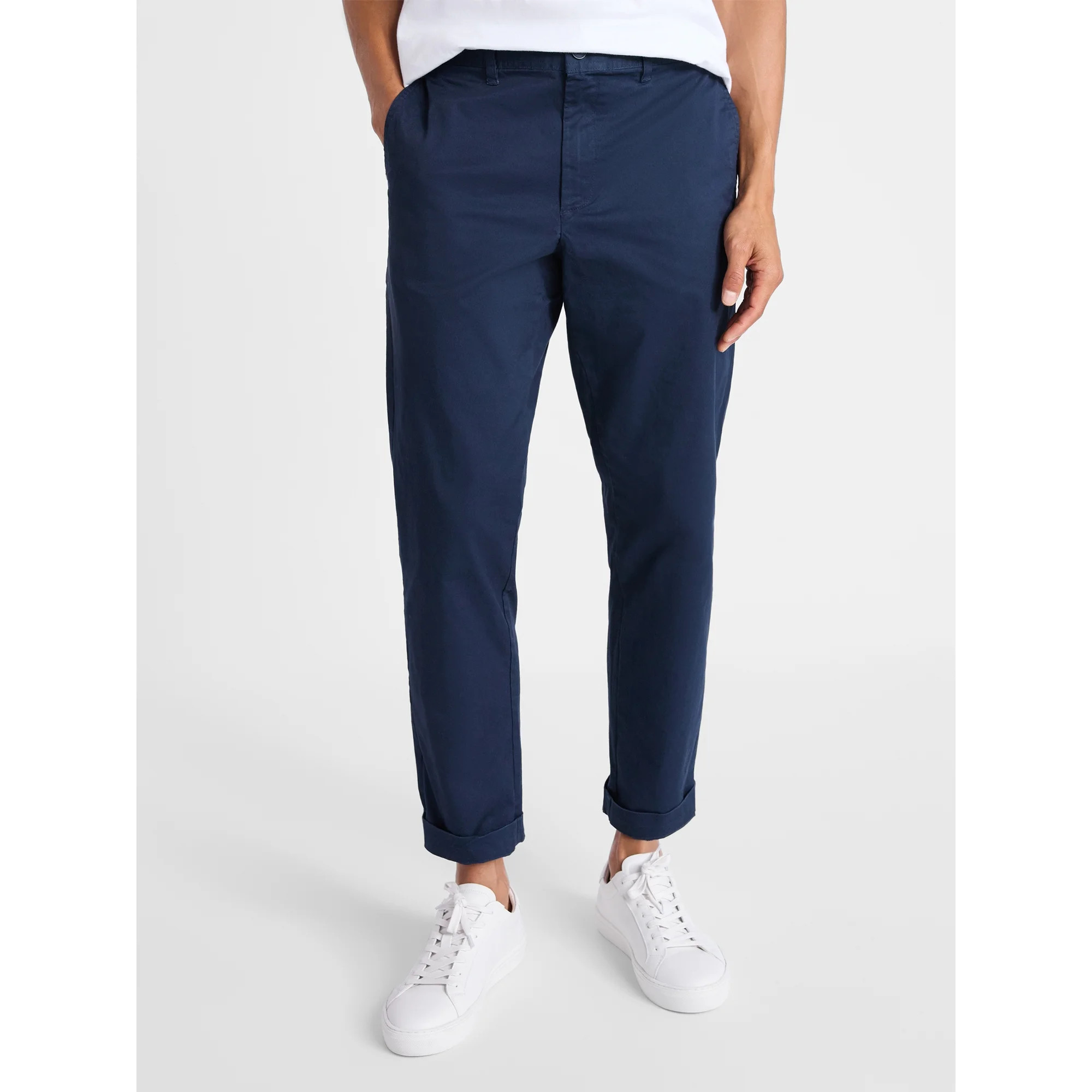 Free Assembly Men's Straight Tapered Fit Chino Pants, Sizes 29-42 | Walmart (US)