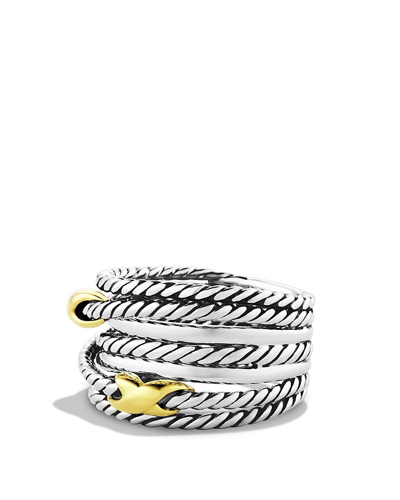 David Yurman Double X Crossover Ring | Bloomingdale's (US)