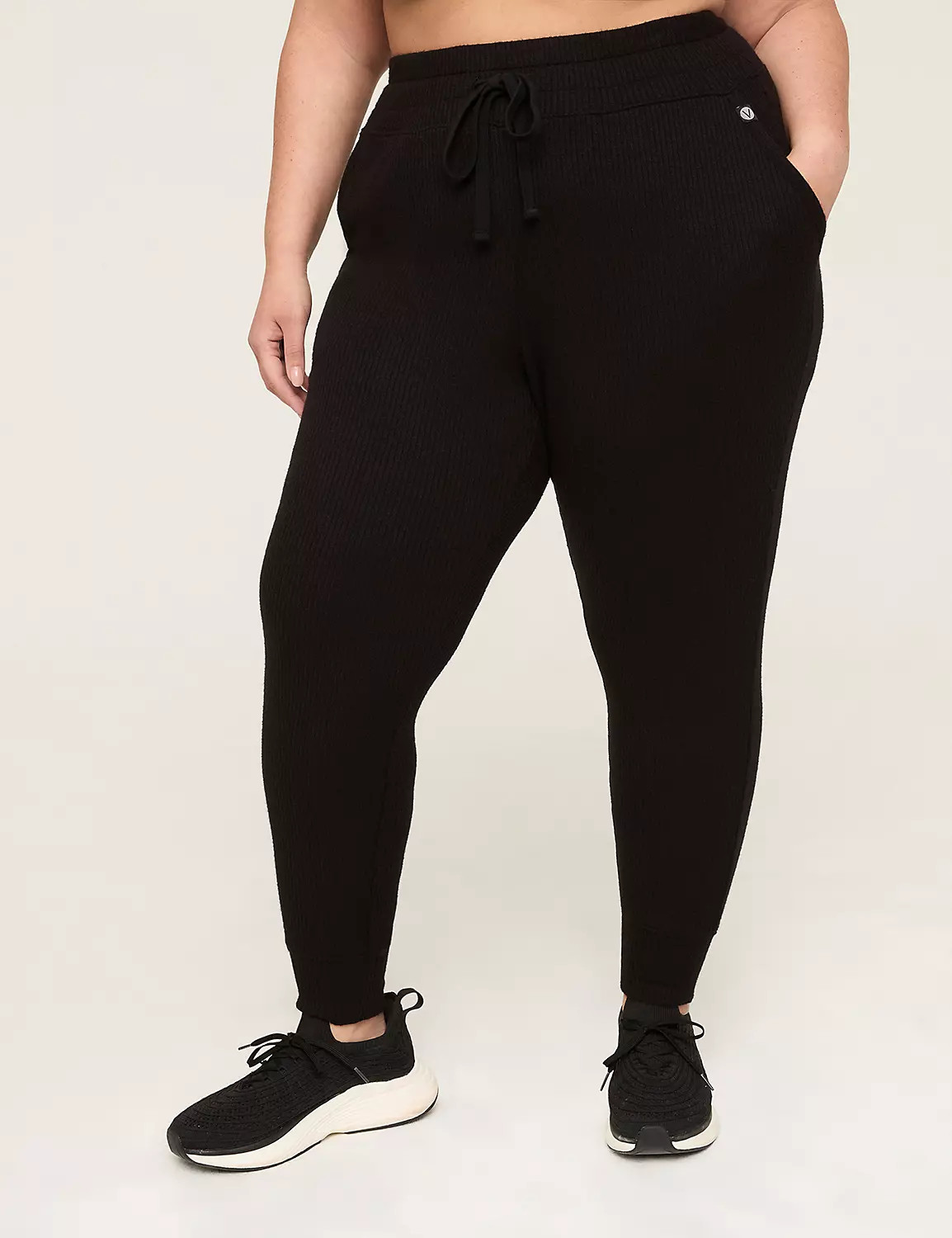 LIVI Brushed Rib Jogger | Lane Bryant (US)
