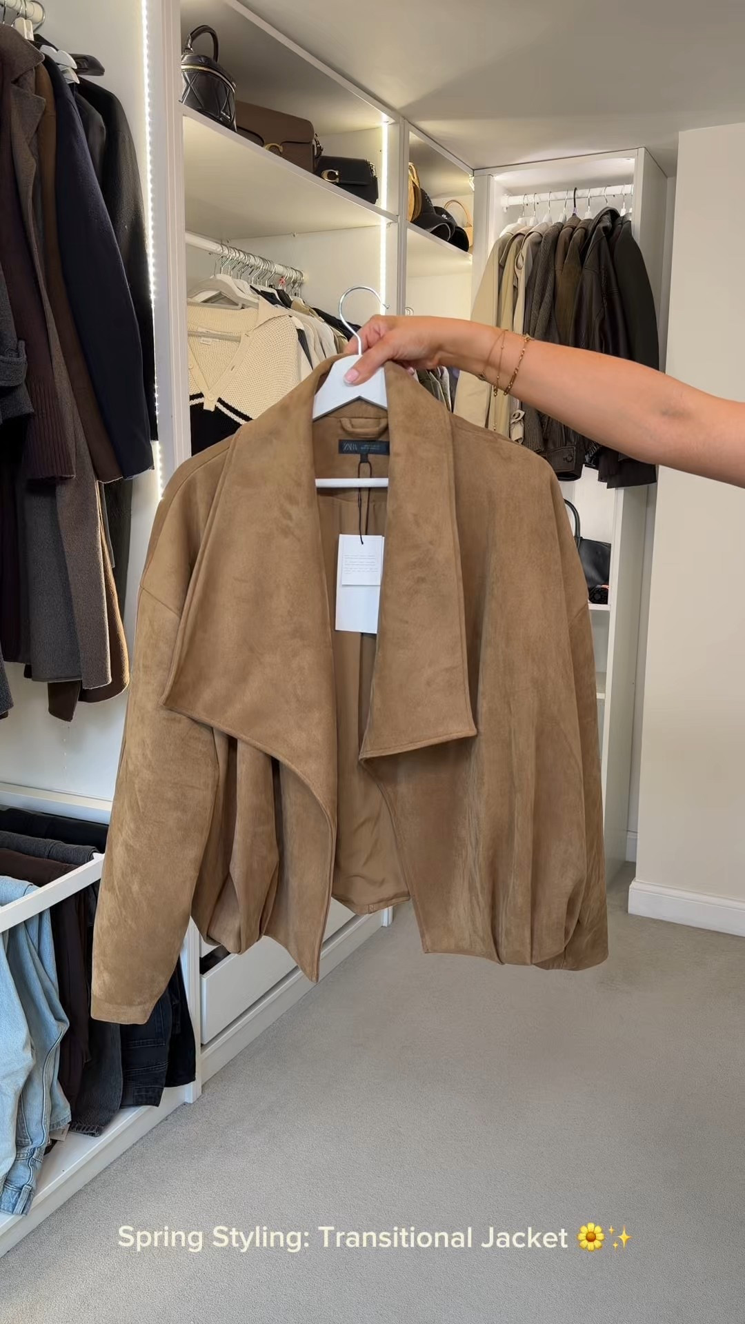Zara spring styling - faux suede jacket 

#LTKspring #LTKuk #LTKeurope
