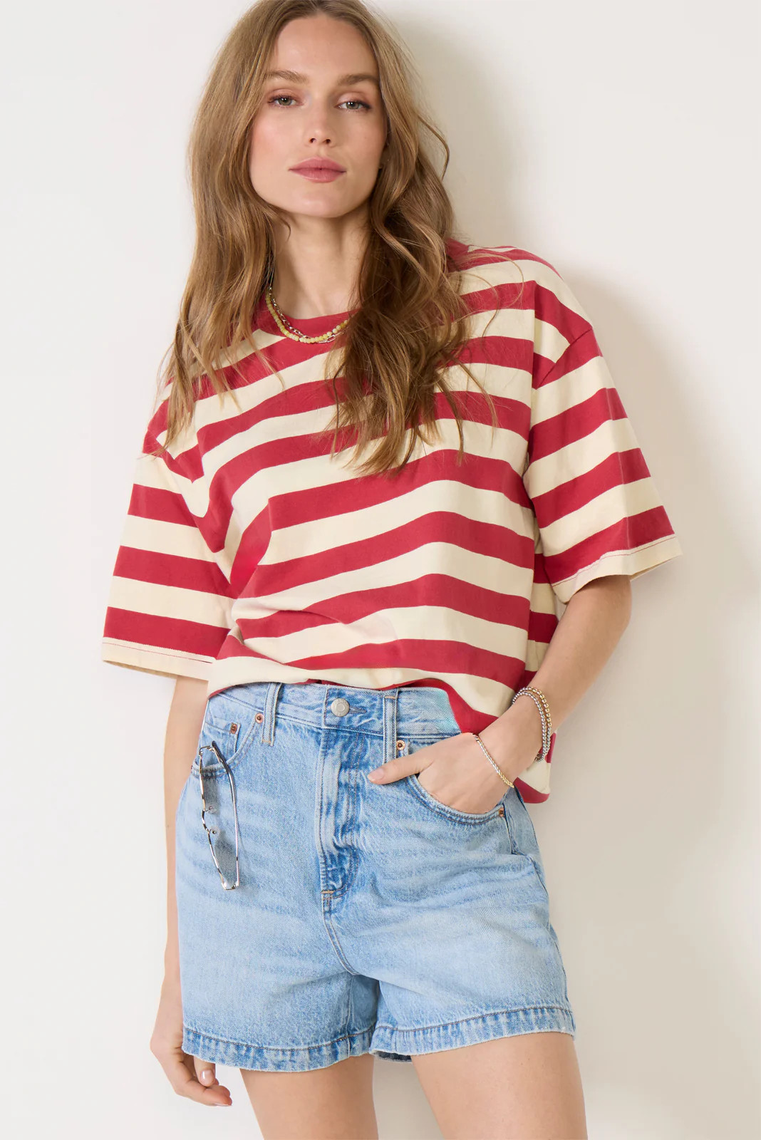 Recycled Cotton Vintage Tee | Evereve