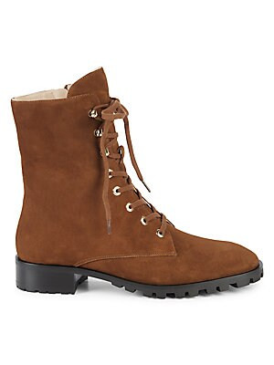 Norrie Suede Lace-Up Booties | Saks Fifth Avenue OFF 5TH