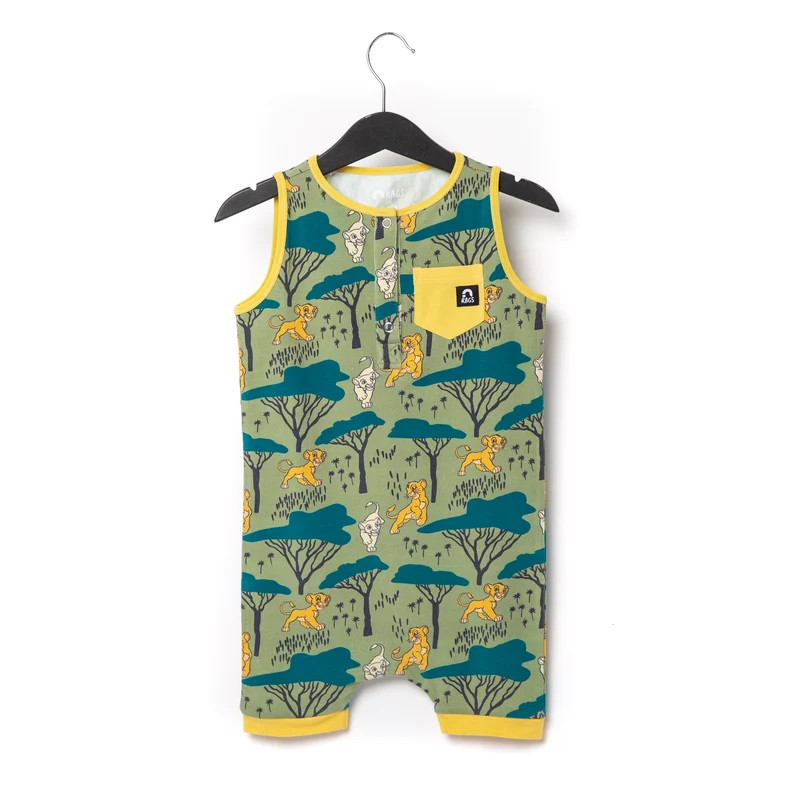 Tank Henley Short Pocket Rag Romper | Rags