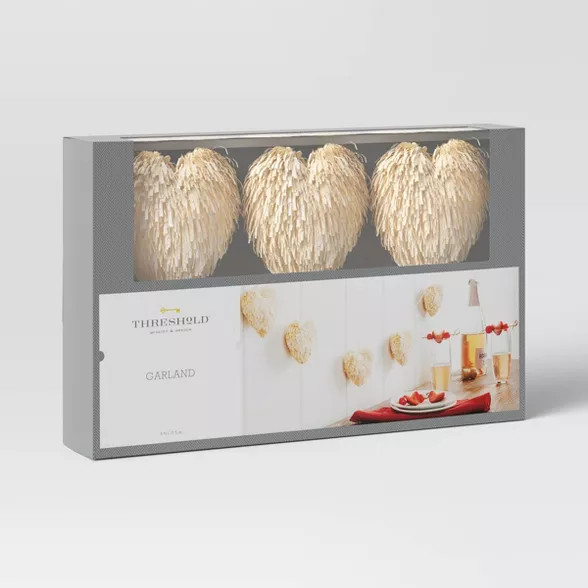 Corn Husk Heart Garland - Threshold™ | Target