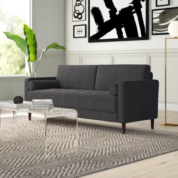 Garren 75.6'' Square Arm Tufted Sofa | Wayfair North America