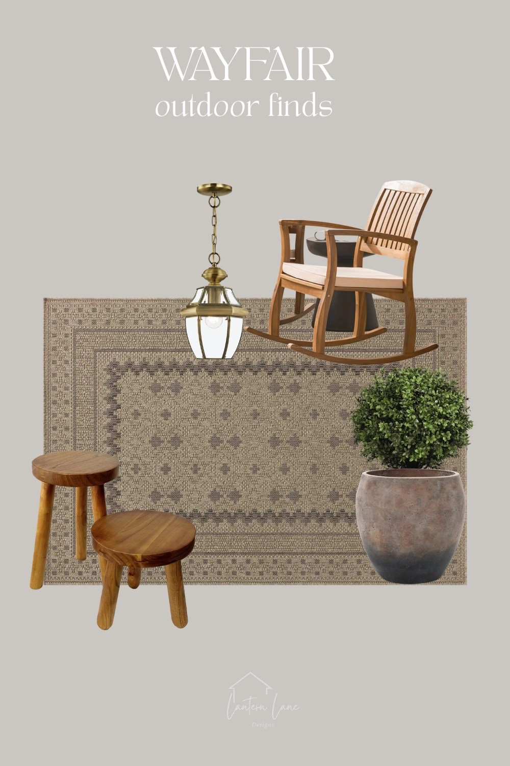 Outdoor fines from Wayfair, those teak stools are so cute and can be used outdoors or indoors

Outdoor decor, outdoor furniture, outdoor rocking chair, outdoor rug, front porch, decor outdoor planners

#LTKSeasonal #LTKSaleAlert #LTKHome