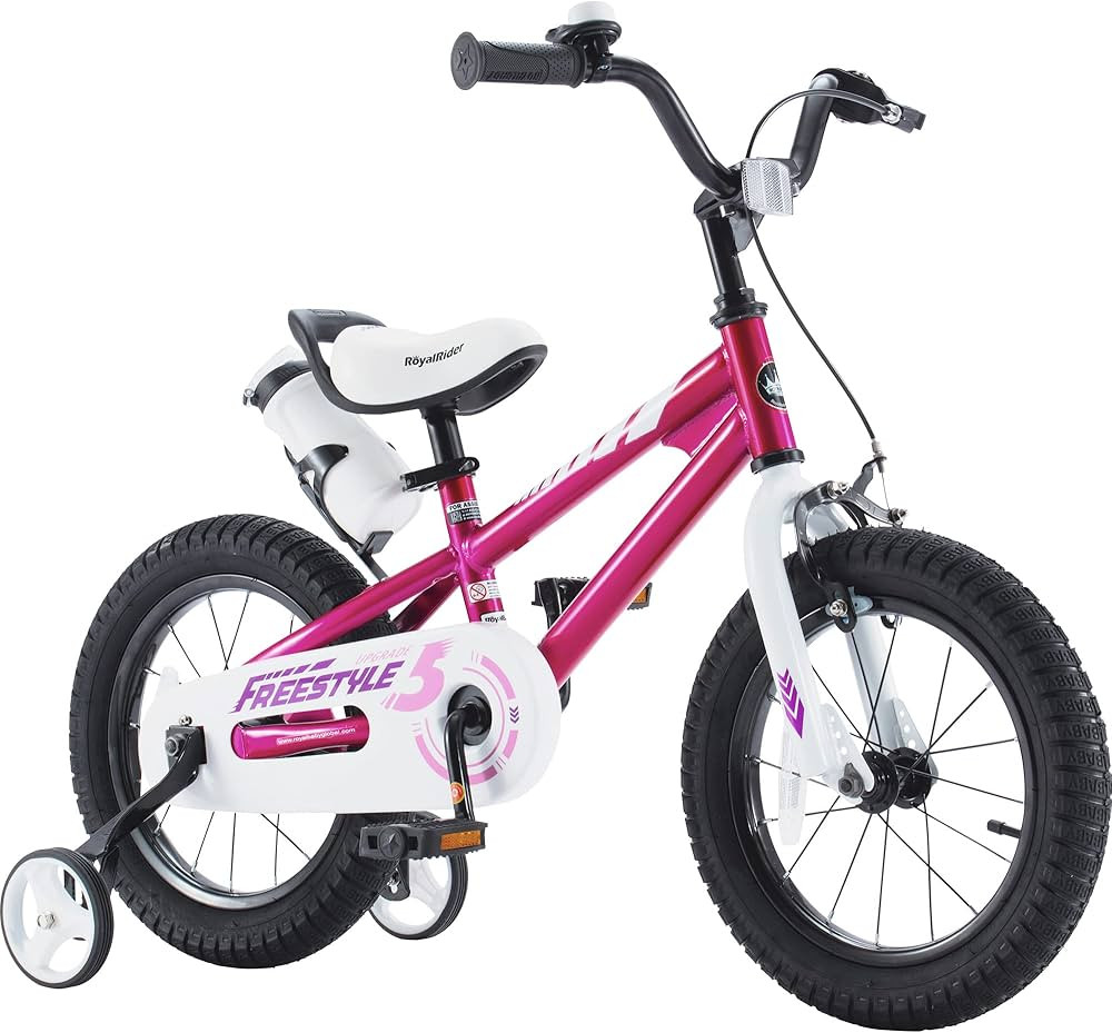 Royalbaby Freestyle Kids Bike 12 14 16 18 Inch Bicycle for Boys Girls Ages 3-9 Years, Multiple Co... | Amazon (US)
