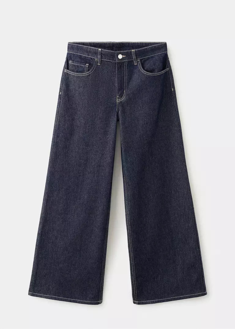 Low-rise wideleg jeans | Mango (US/MX/AU)