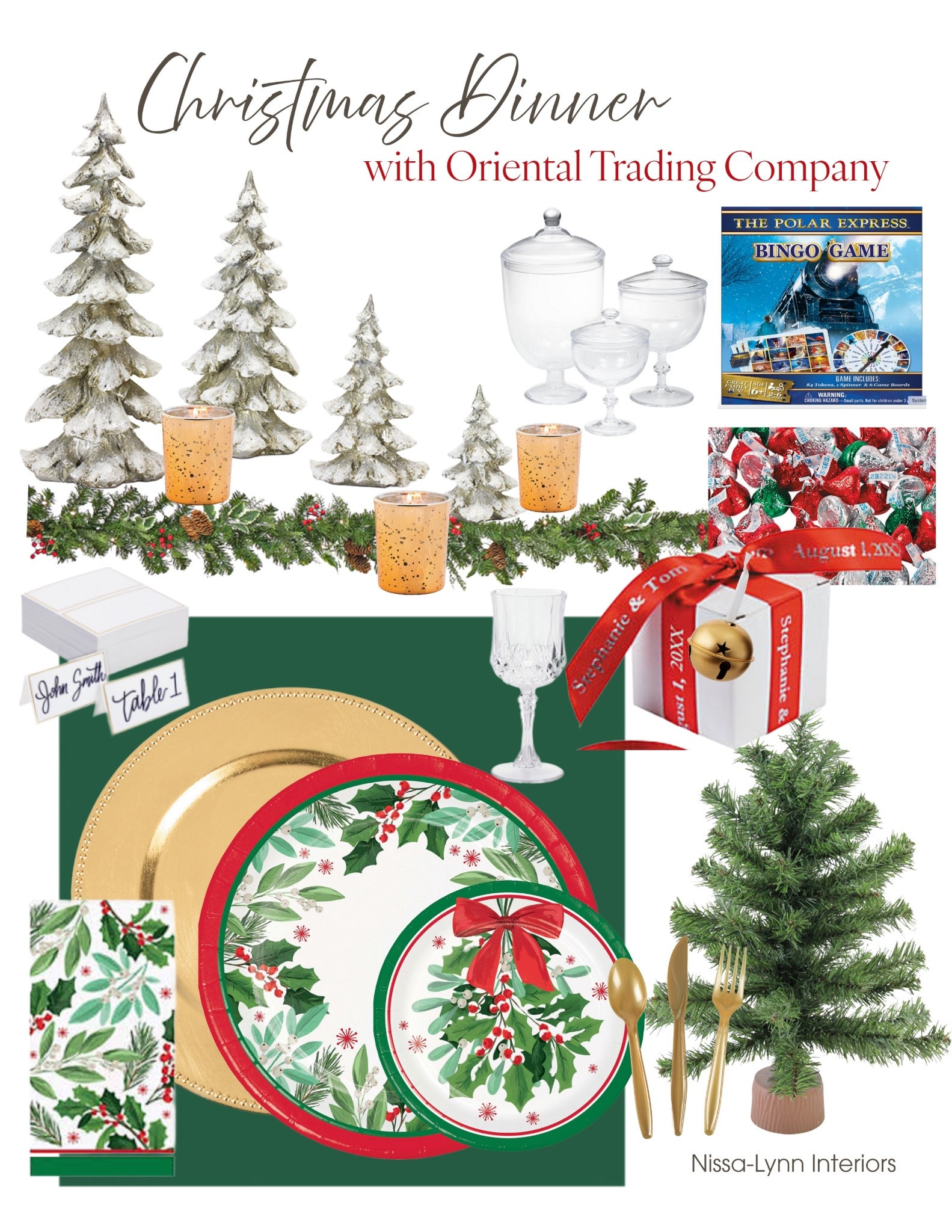 I wanted our Christmas table to feel warm, cozy, and full of magic—and Oriental Trading Company made it so easy! ✨  I layered snow-dusted trees, glowing candles, and sweet little treat boxes tied with custom ribbons. Each guest even got to take home a Christmas bell keepsake from the centerpiece—it was the sweetest touch! ❤️ And the best part? Disposable plates and glasses make cleanup a breeze, so you can relax and enjoy every festive moment. 


#LTKSeasonal #LTKHoliday #LTKHome